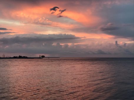 Blue Sea - Ostsee Sonnenuntergang Sonnenuntergang über der Ostsee - Blue Sea